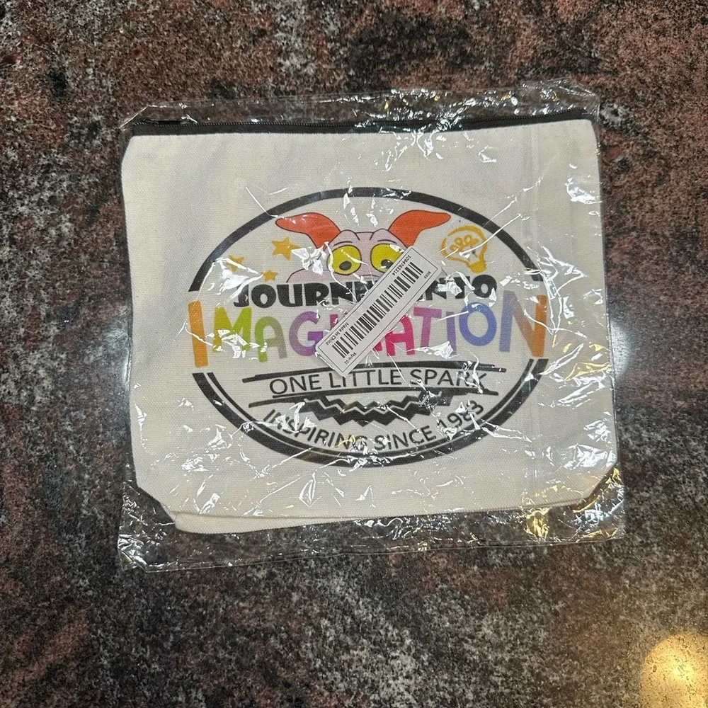 NWT Journey into imagination with Figment pencil case/pouch/cosmetic case